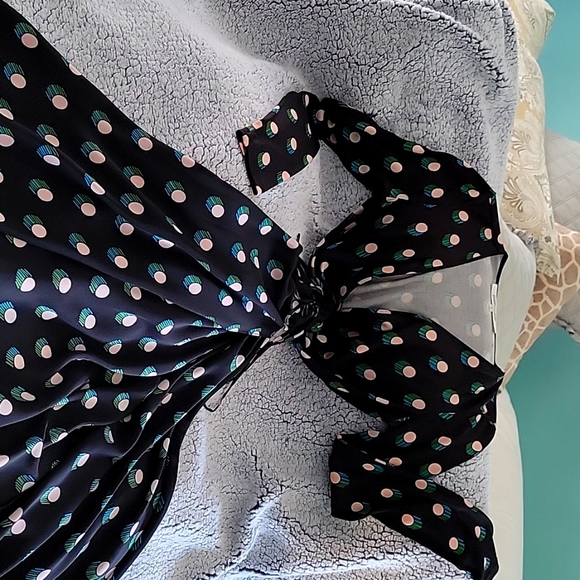 DVF multi color wrap dress - Picture 1 of 4